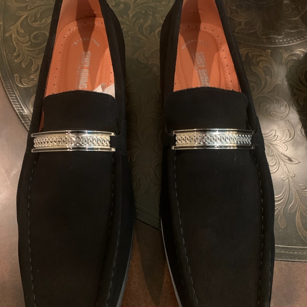 Black Suede Stacy Adams